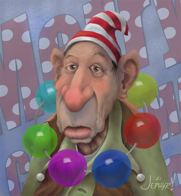'Joy To The World' &mdash; Digital Painting - Copyright 2021 - Jephyr - All Rights Reserved